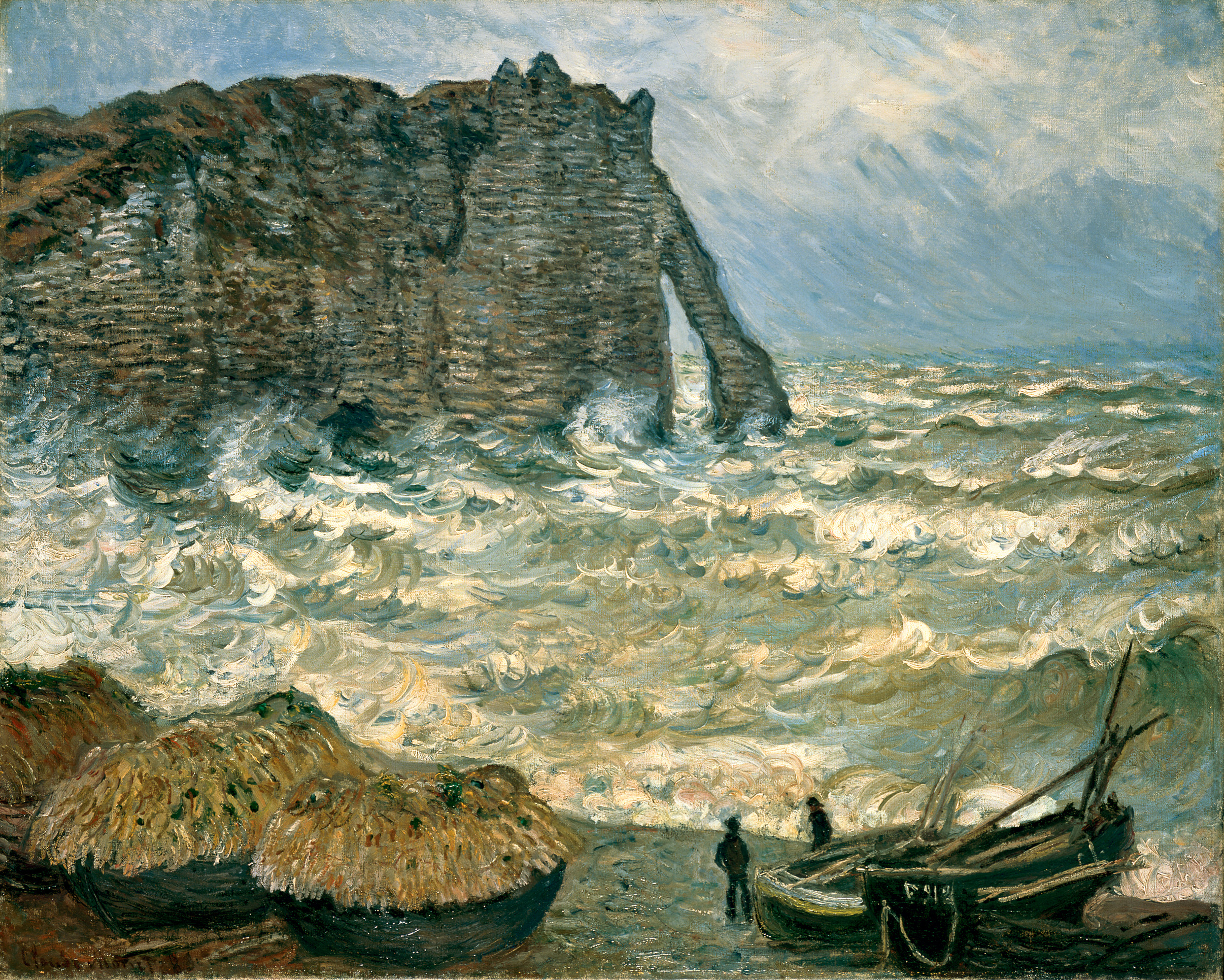 monet etretat