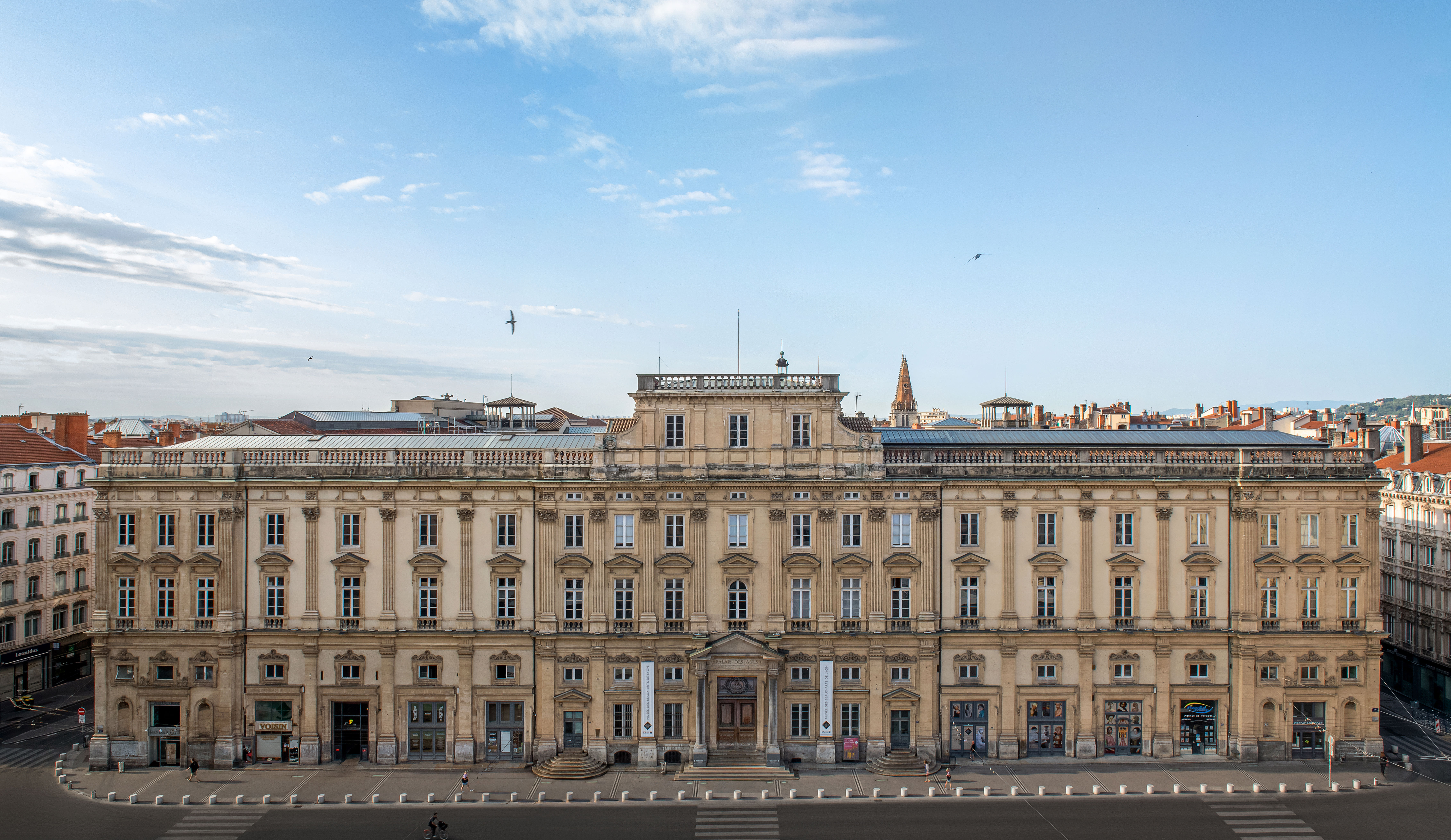 Facade du musée des Beaux-Arts de Lyon