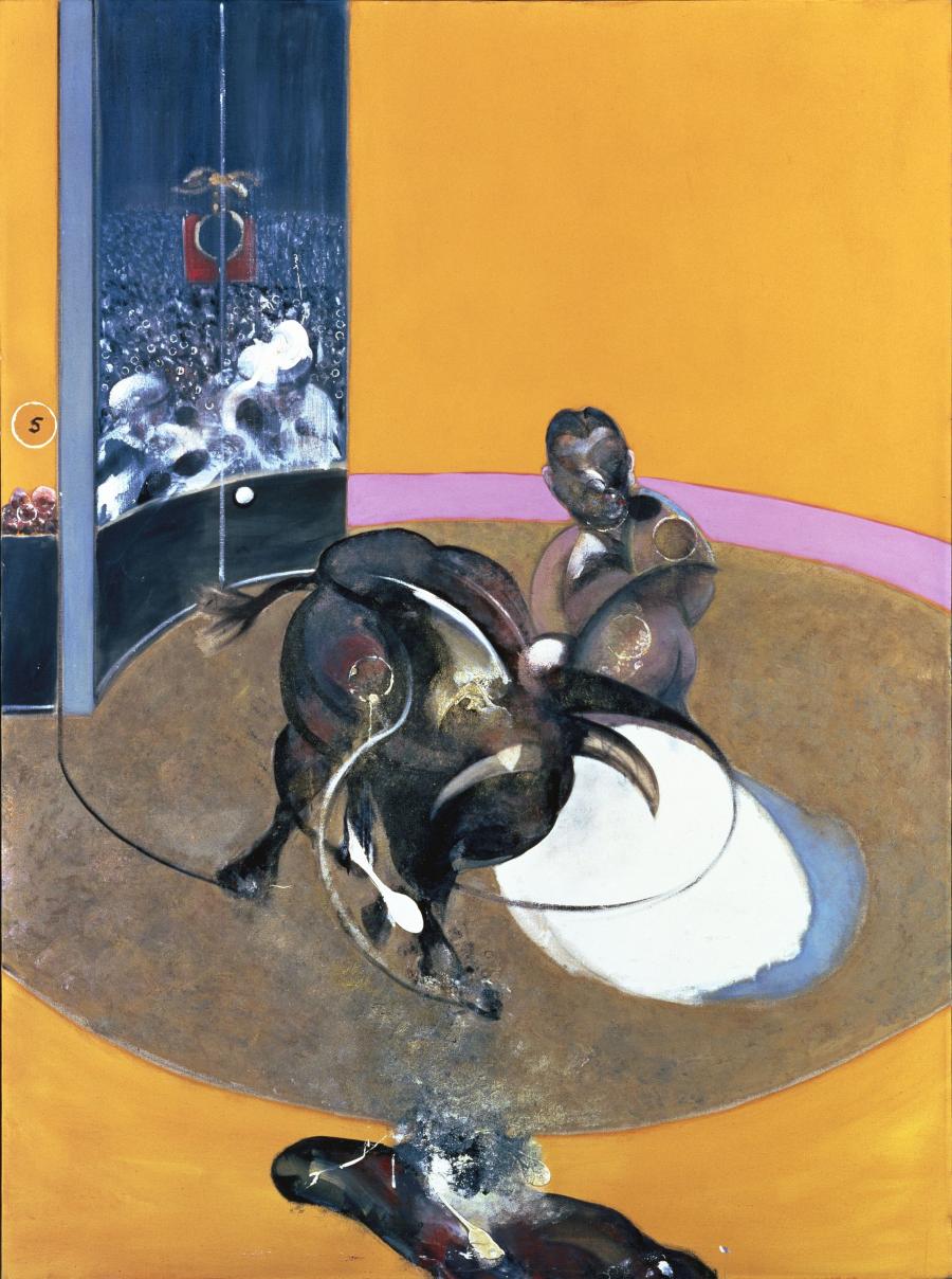 Francis Bacon, Etude pour une corrida, n° 2, 1969 © The Estate of Francis Bacon /All rights reserved / Adagp, Paris and DACS, London, 2020