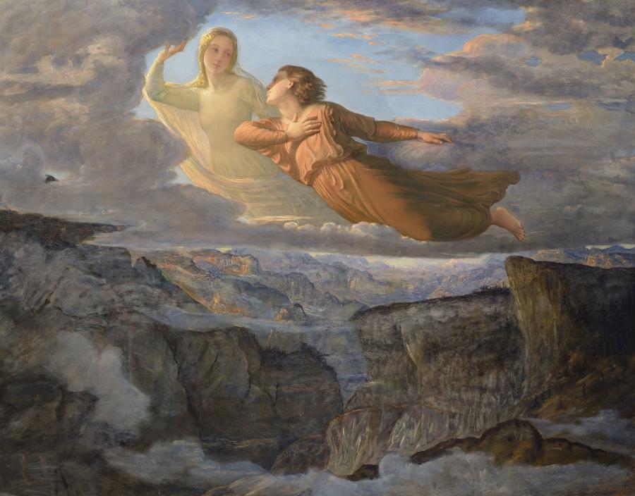 Louis Janmot, Le Poème de l'âme. L'Idéal, 1854.