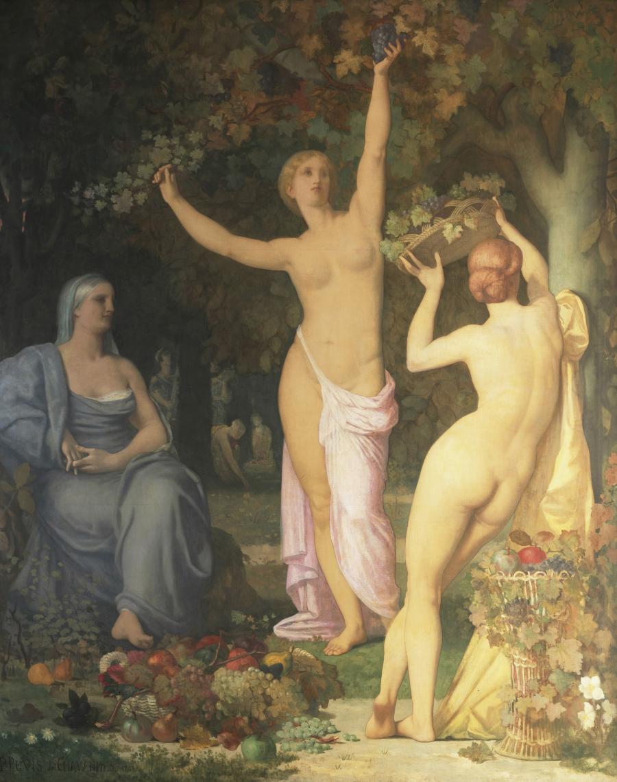 Pierre Puvis de Chavannes, L'Automne, 1864.