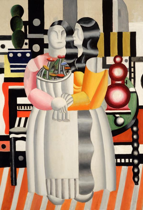 Fernand Léger, Les Deux femmes au bouquet, 1921